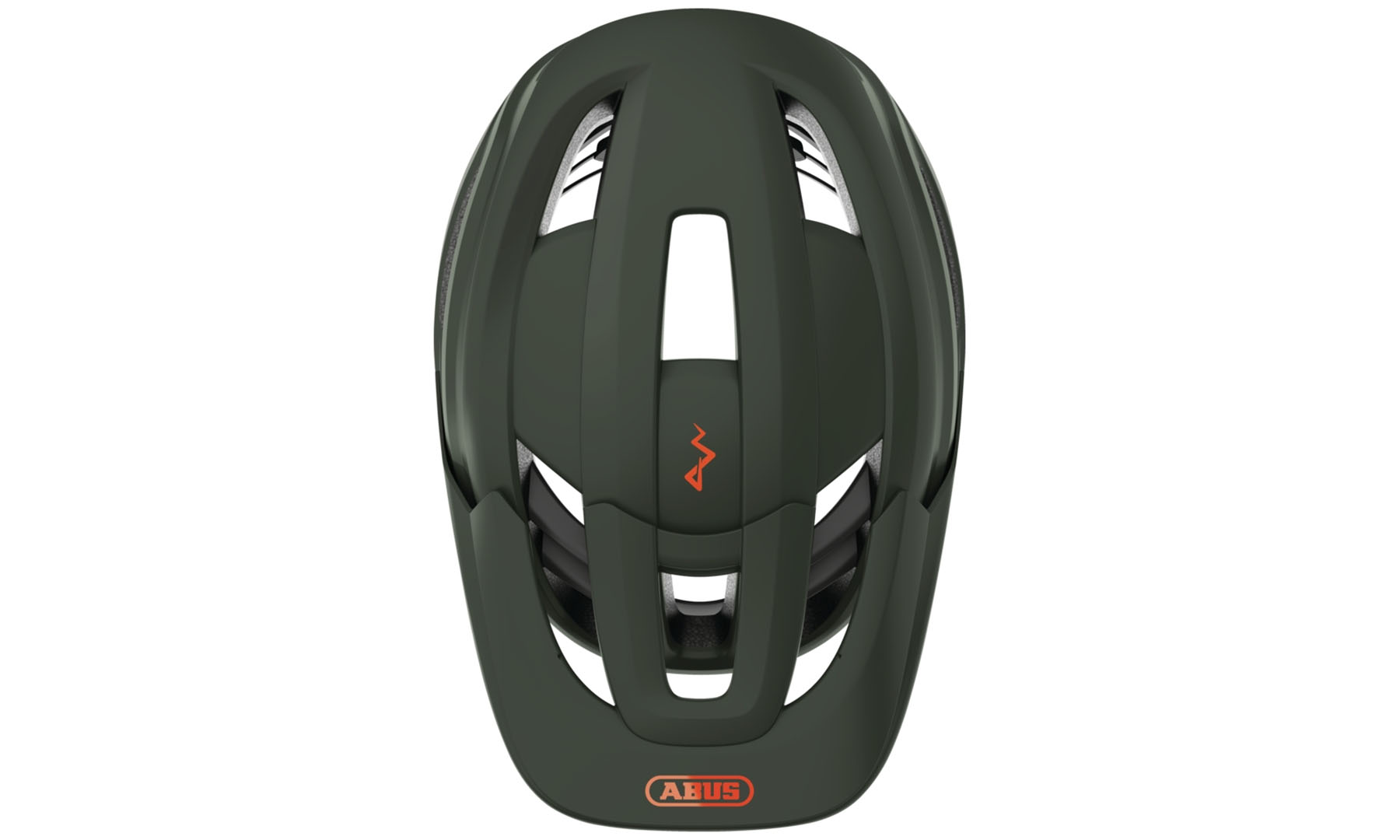 Велошлем спортивный ABUS CLIFFHANGER MIPS olive green, размер  M (54-58 см), темно-зеленый 4