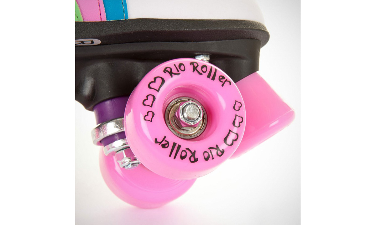 Фотографія Ролики Rio Roller CANDI, розмір 33 Біло-рожевий 4