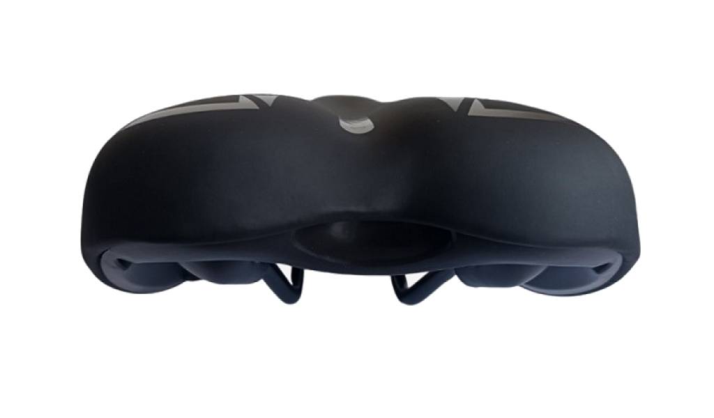 Седло Veloman MTB черно-серый 3 Седло Veloman MTB черно-серый 3