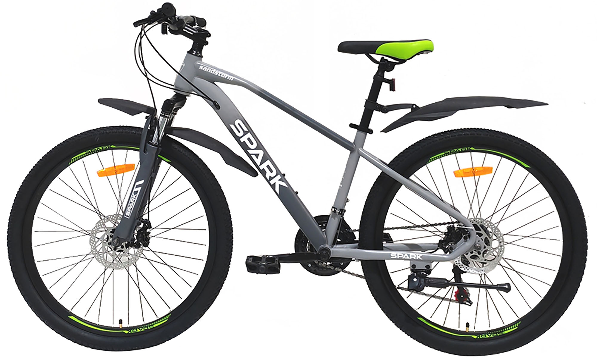 Велосипед SPARK SANDSTROM 26", розмір S, рама 15", 2025, сірий 3 Велосипед SPARK SANDSTROM 26", розмір S, рама 15", 2025, сірий 3