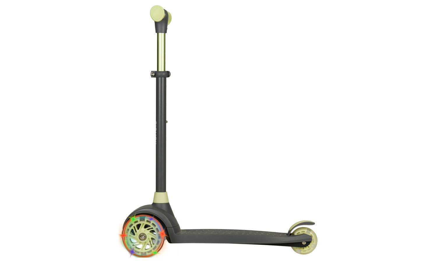 Дитячий скутер Ліонело Джессі Грей зелений 7 Дитячий скутер Ліонело Джессі Грей зелений 7