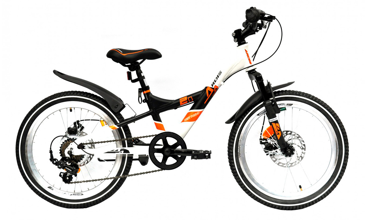 Велосипед ARDIS AL BEST FRIEND DB 20"  Бело-оранжевый