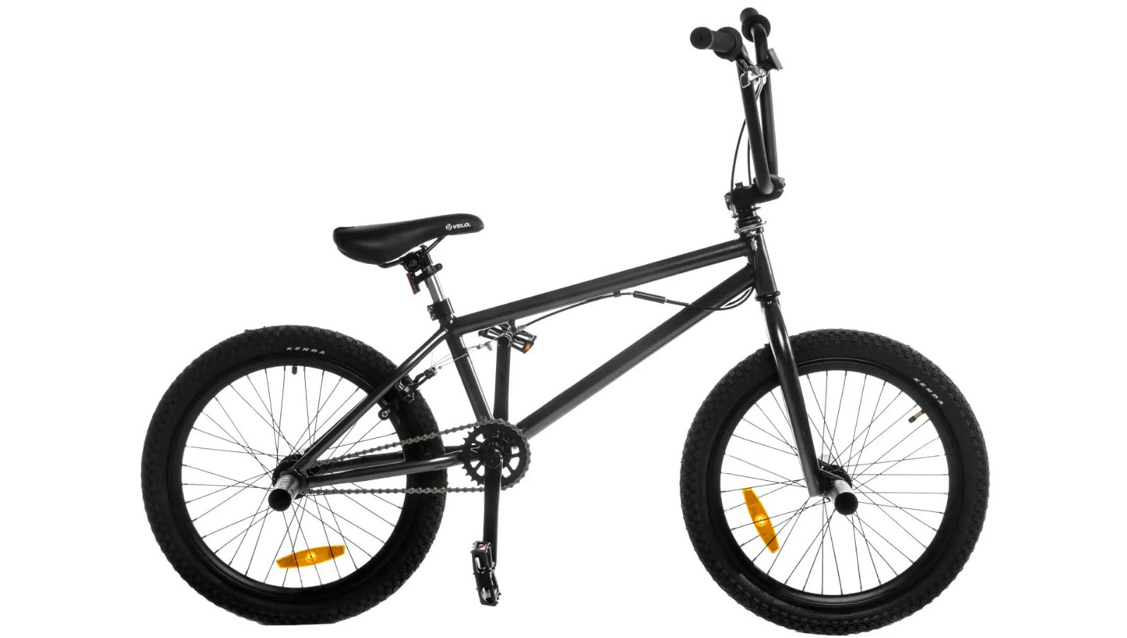 Фотография Велосипед TITAN BMX Flatland Light 20" 2022 Чёрный Металик