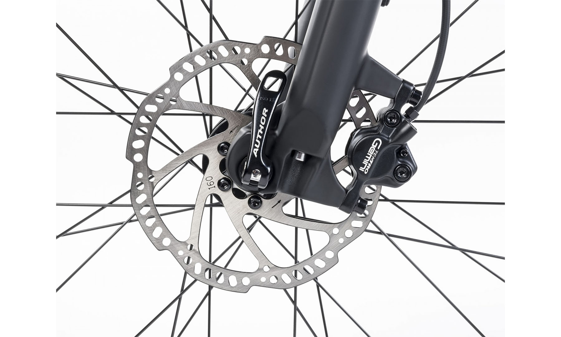 Велосипед AUTHOR Mission 29", 2024, розмір M, рама 18", колір сріблястий (червоний) // чорний 4