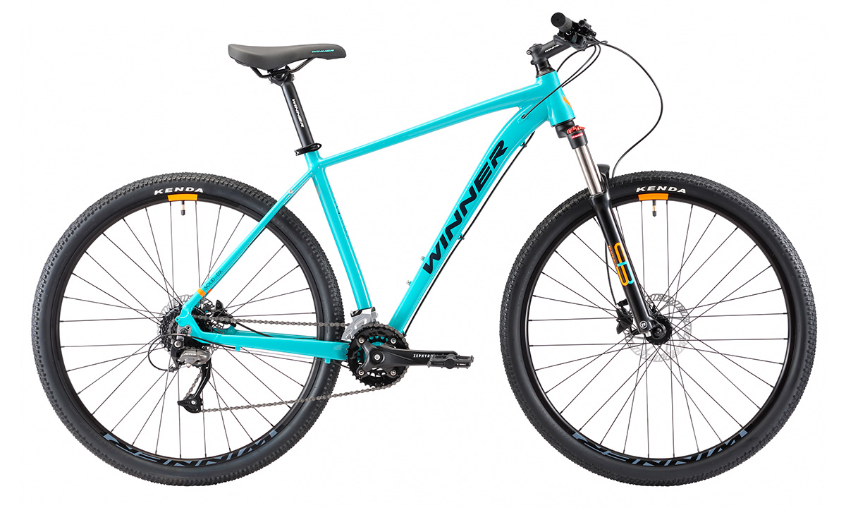Велосипед 29" Winner SOLID DX (2020) 2020 блакитний 8