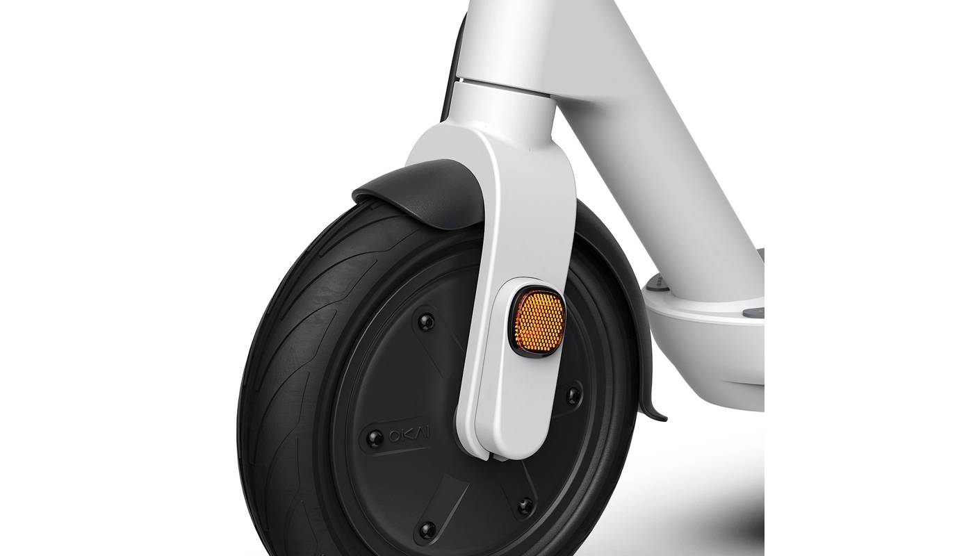 Электросамокат OKAI ES10-NEON Lite 9" 300(600)W, 7.8Ah, NFC, App, белый 14