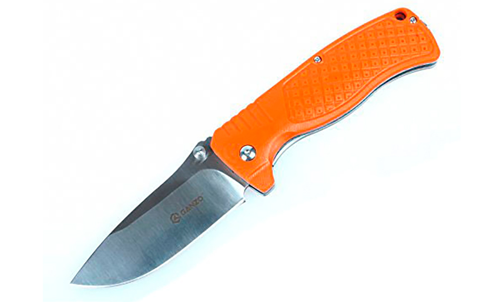 Фотография Складной нож Ganzo G722 оранжевый