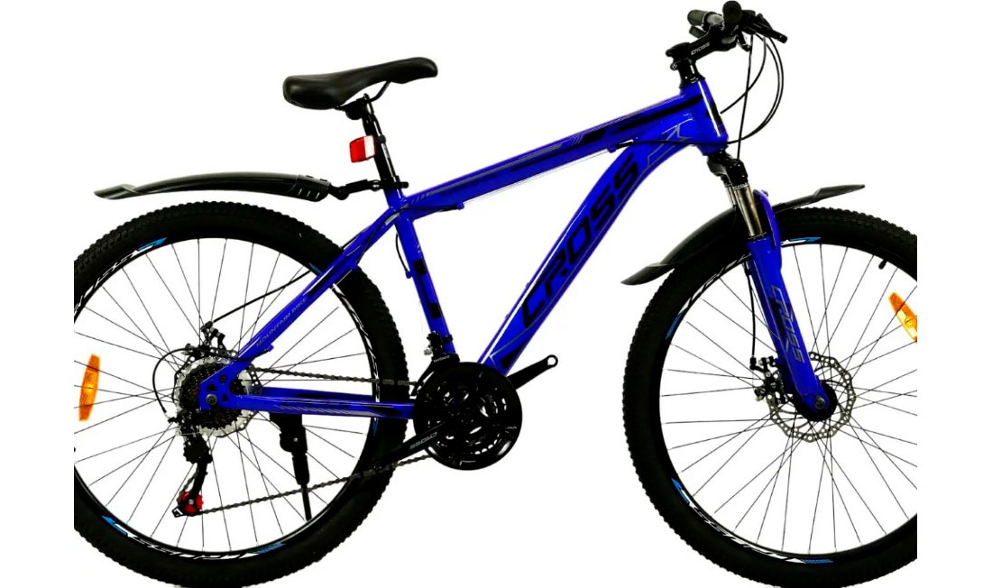 Фотография Велосипед CROSS Stinger 26" размер S рама 15 2022 Синий