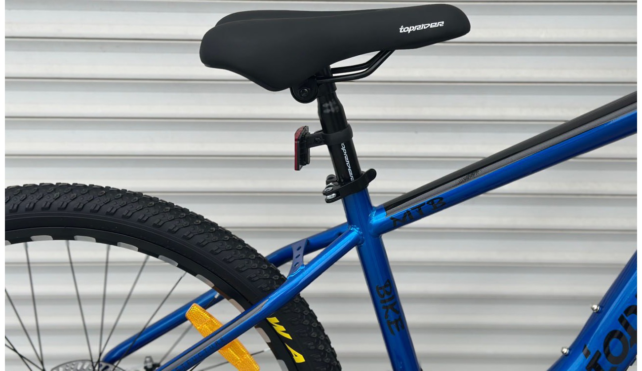 Велосипед Toprider Trail 550 26" розмір S рама 15 2023 Синій 5
