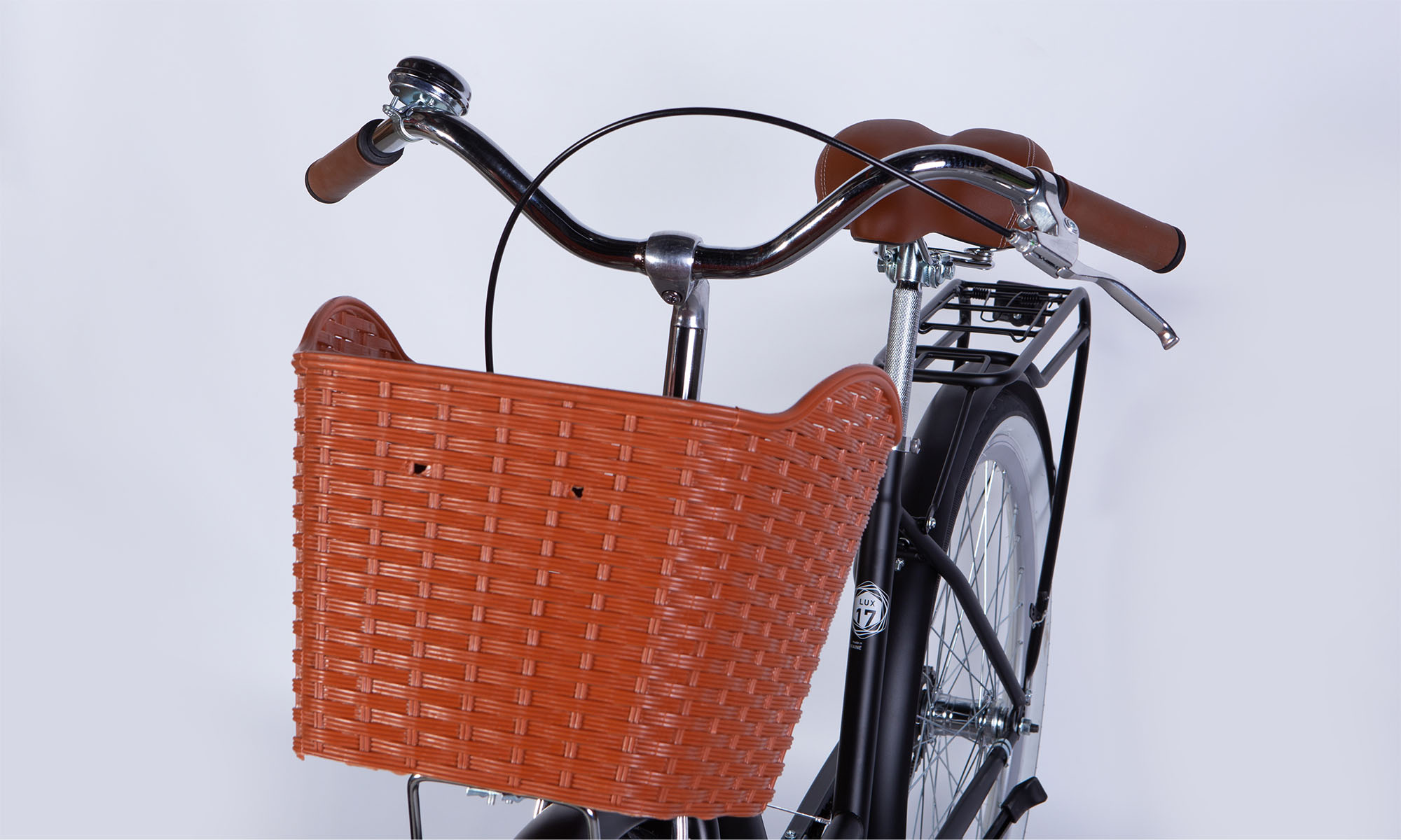 Велосипед Dorozhnik LUX Velosteel 26", размер M, рама-17" 2025, черный матовый 7