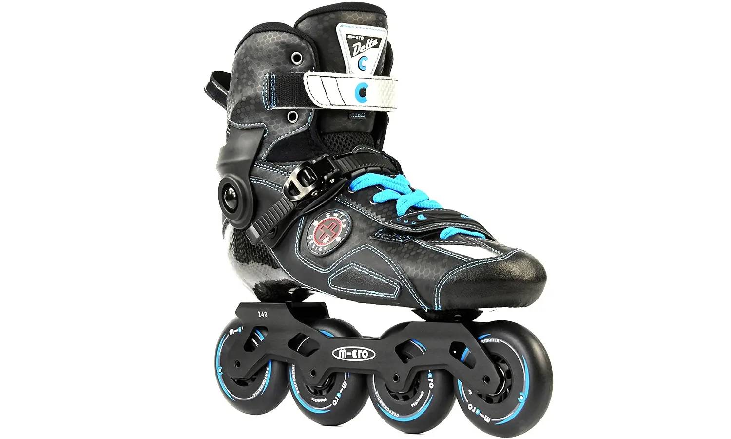 Ролики для слалома Micro Delta black размер 44.0 11