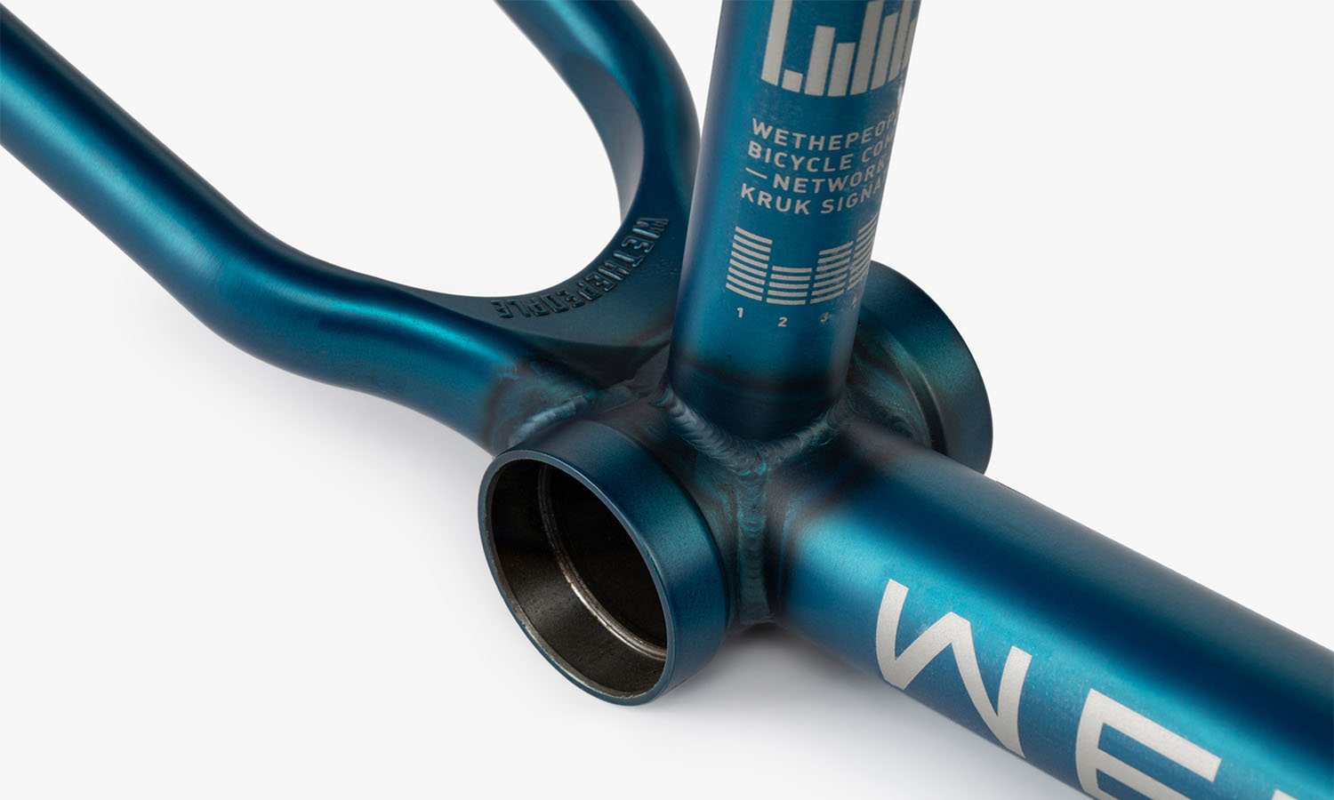 Рама WeThePeople NETWORK 20.5"TT translucent teal (голубая) 2