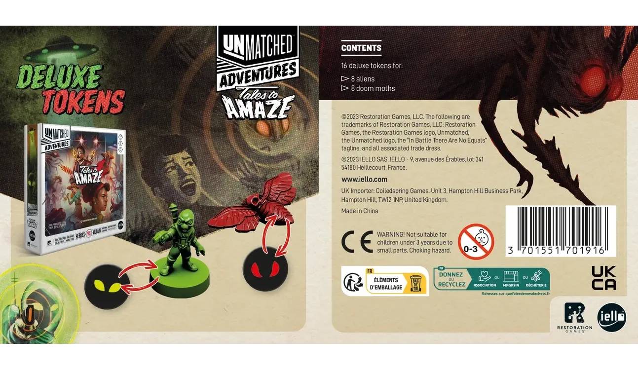 Фигурки Unmatched Adventures: Tales to Amaze - Deluxe Tokens 7 Фигурки Unmatched Adventures: Tales to Amaze - Deluxe Tokens 7