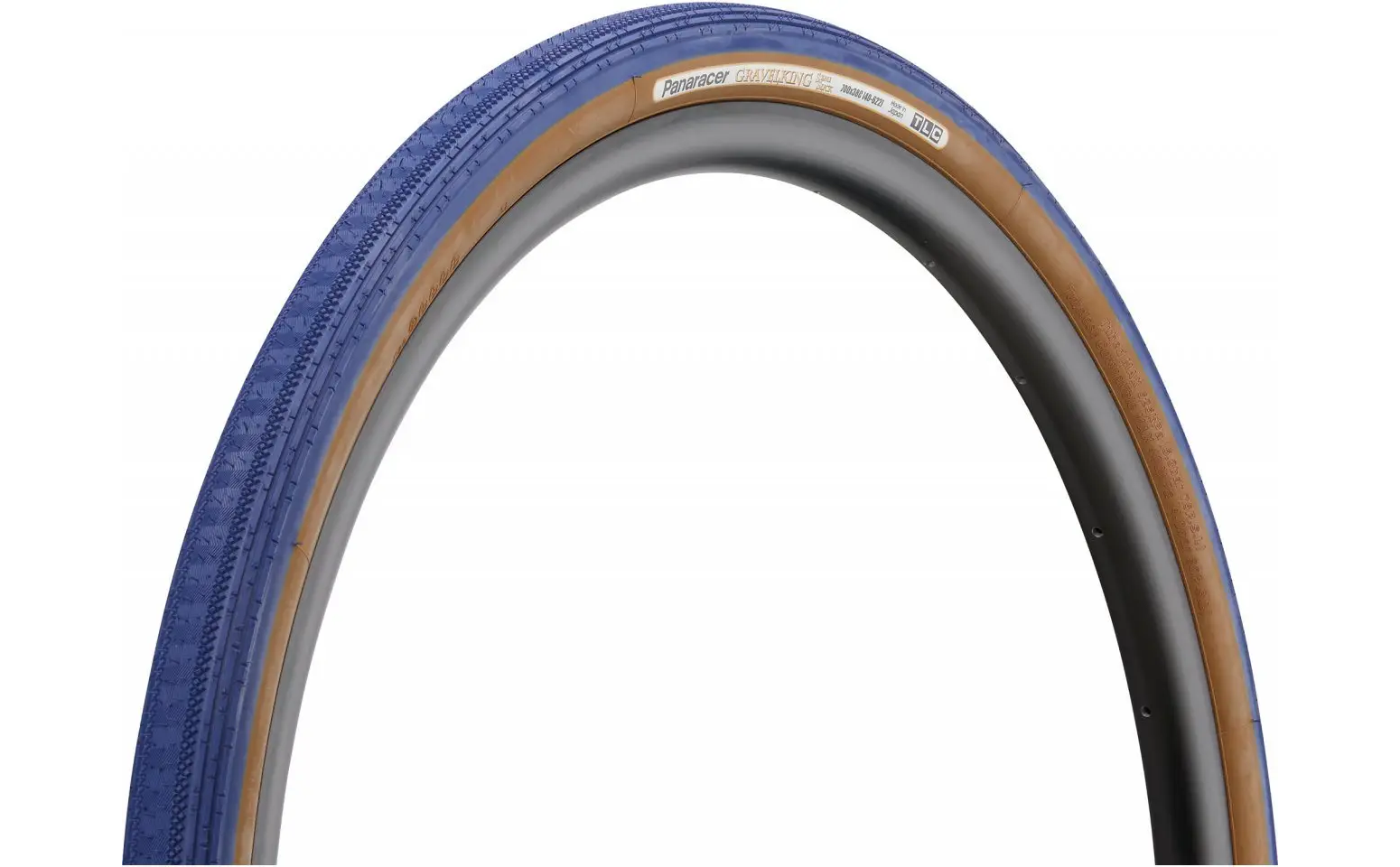 Фотографія Покришка Panaracer GravelKing SS Color Ltd 700x32C склад синьо/коричнева 