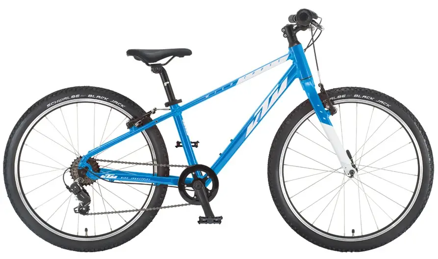 Фотография Велосипед KTM WILD CROSS 24" рама 35, синий (белый), 2022