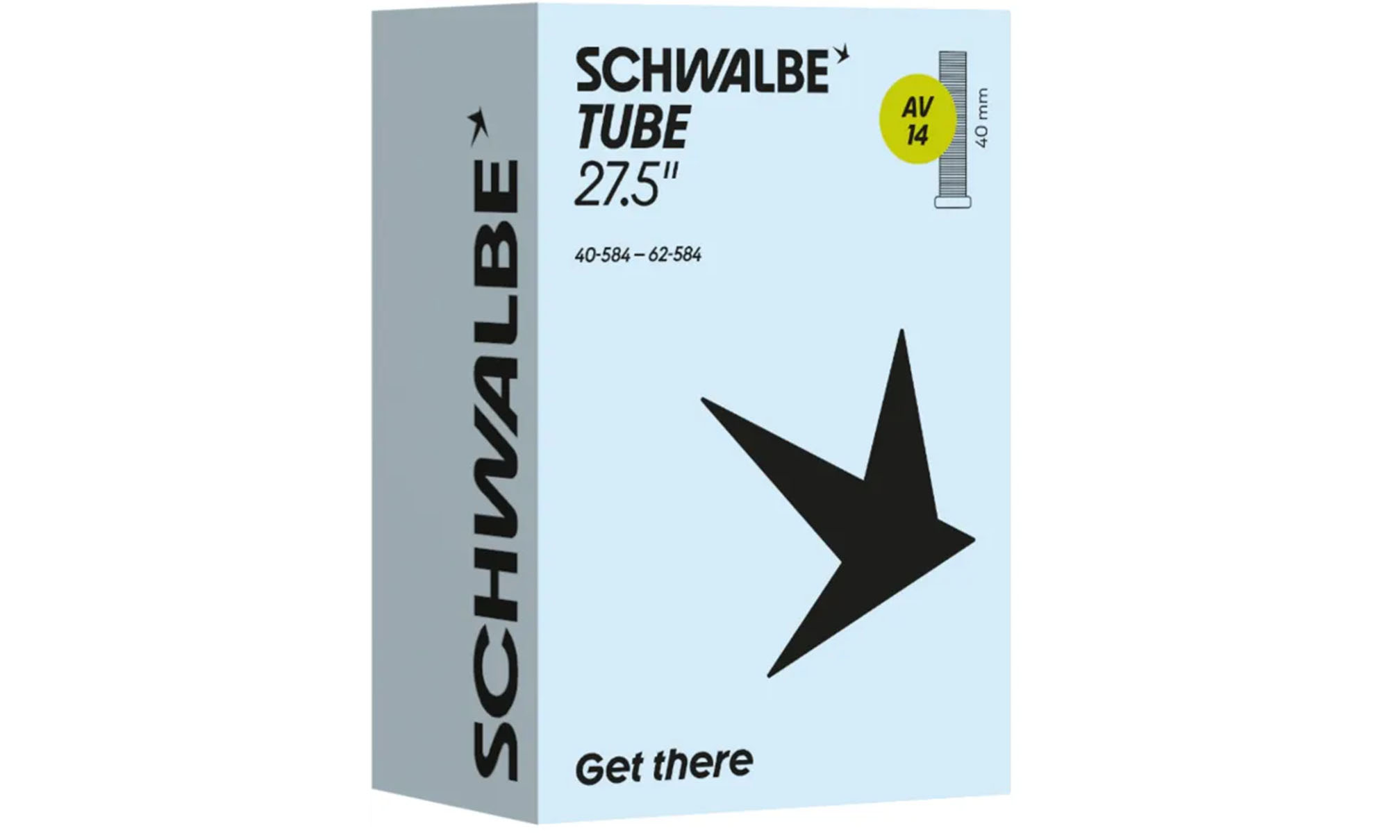 Камера 27,5" (40/62-584) Schwalbe AV14 40мм Камера 27,5" (40/62-584) Schwalbe AV14 40мм