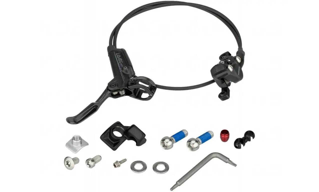Гальмо Sram Level TLM (Tooled, Light, Multiblock) Diffusion Black Anodize Front 950mm Hose (includes MMX clamp, Rotor/Bracket sold separately) B1 5 Гальмо Sram Level TLM (Tooled, Light, Multiblock) Diffusion Black Anodize Front 950mm Hose (includes MMX clamp, Rotor/Bracket sold separately) B1 5