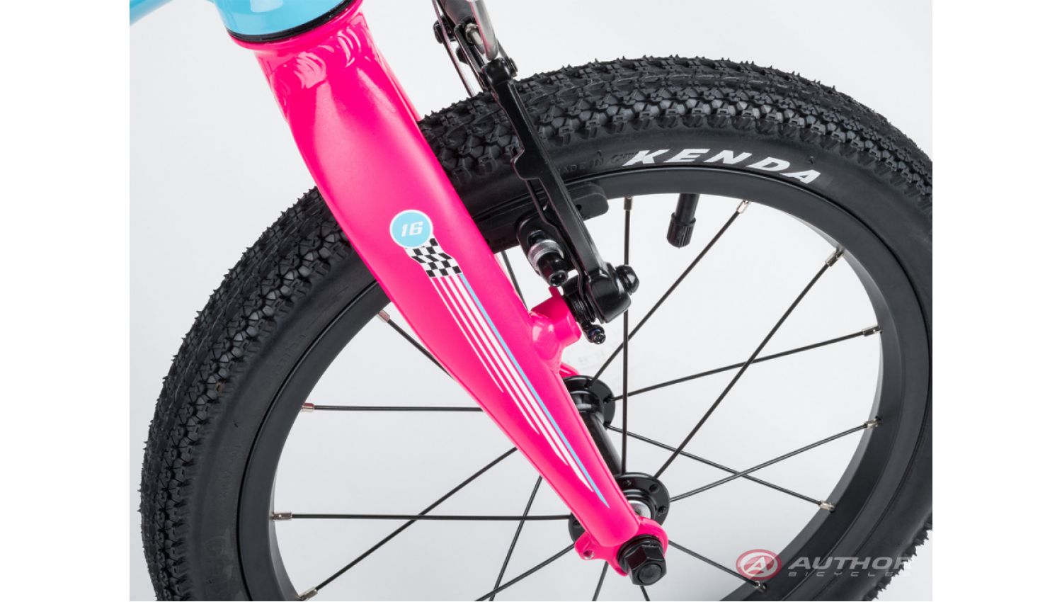 Велосипед AUTHOR Record 16" рама 9" XXS (2023) Салатовый 3