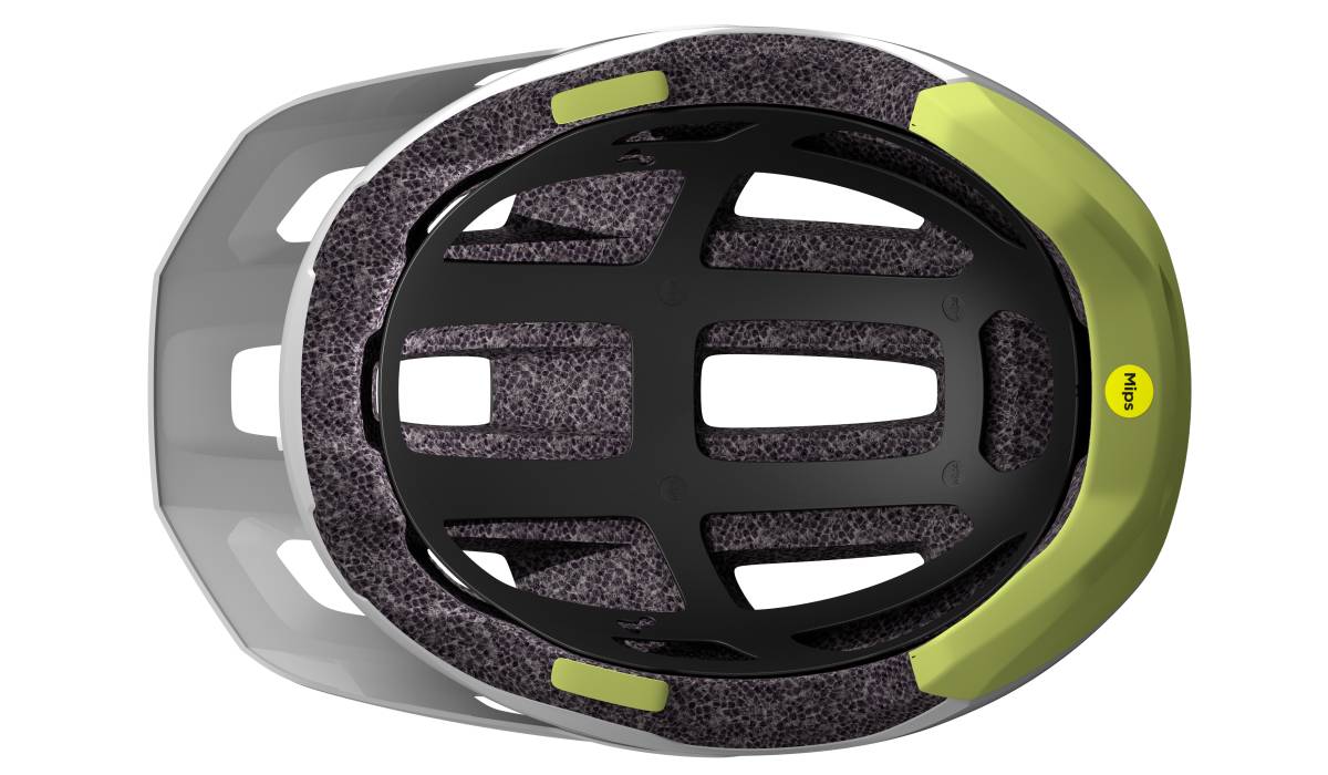 Скотт Арго плюс шолом M/L (58-61 см) Білий/гіркий жовтий 4