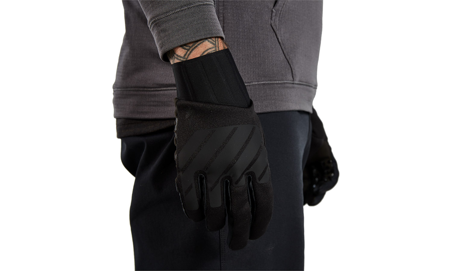 Фотография Велоперчатки мужские Specialized SOFTSHELL THERMAL GLOVE MEN черные размер M (67221-4303) 