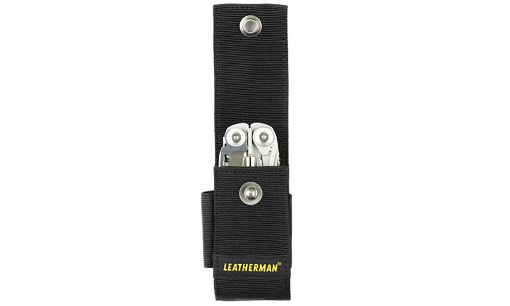 Чехол LEATHERMAN - Medium 4.25", черный нейлон с карманами-резинками 3