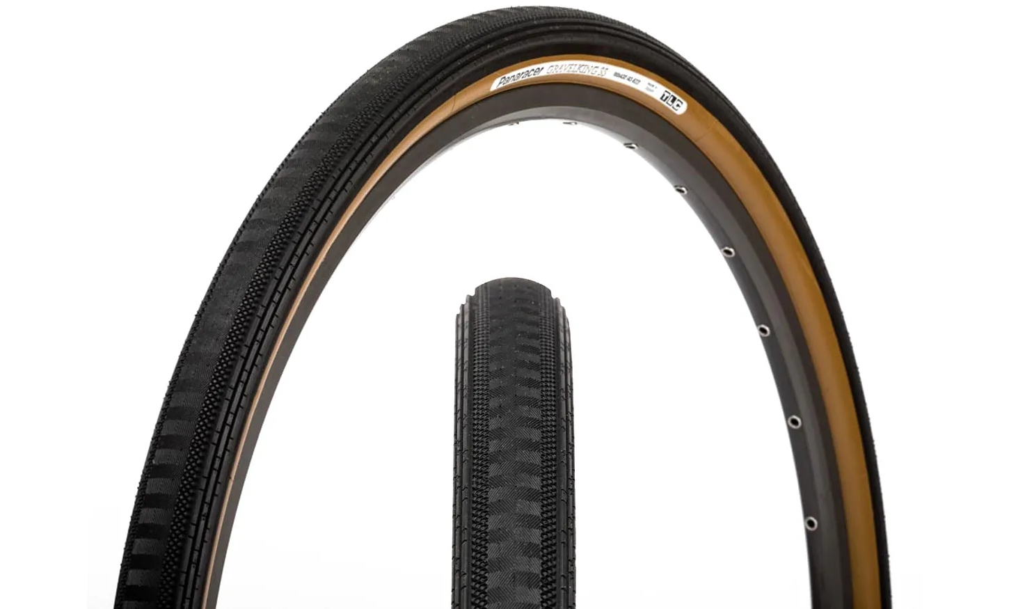 Покришка б/к Panaracer GravelKing SS 700x35C чорний/коричневий склад