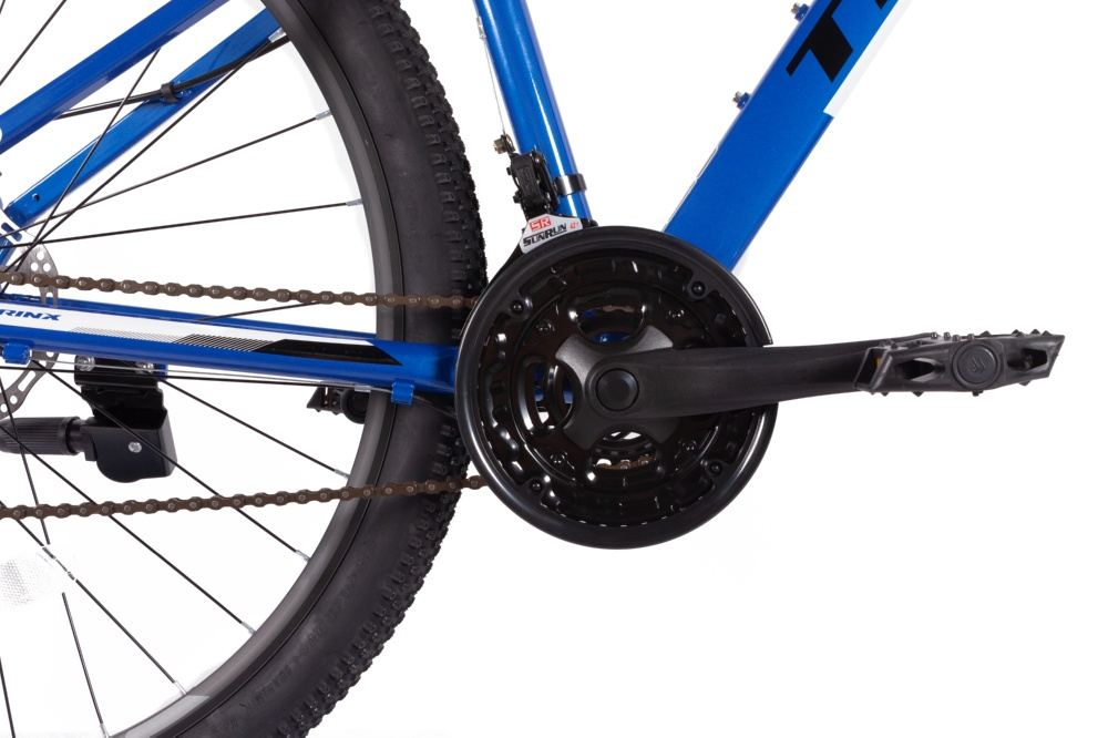 Фотография Велосипед Trinx M100 PRO 29" размер М рама 17 2022 Blue-Black-White 6