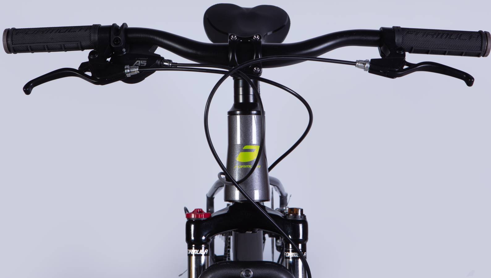 Велосипед Formula ZEPHYR 3.0 DD 26" розмір XS  рама 14" 2025 сіро-зелений 4