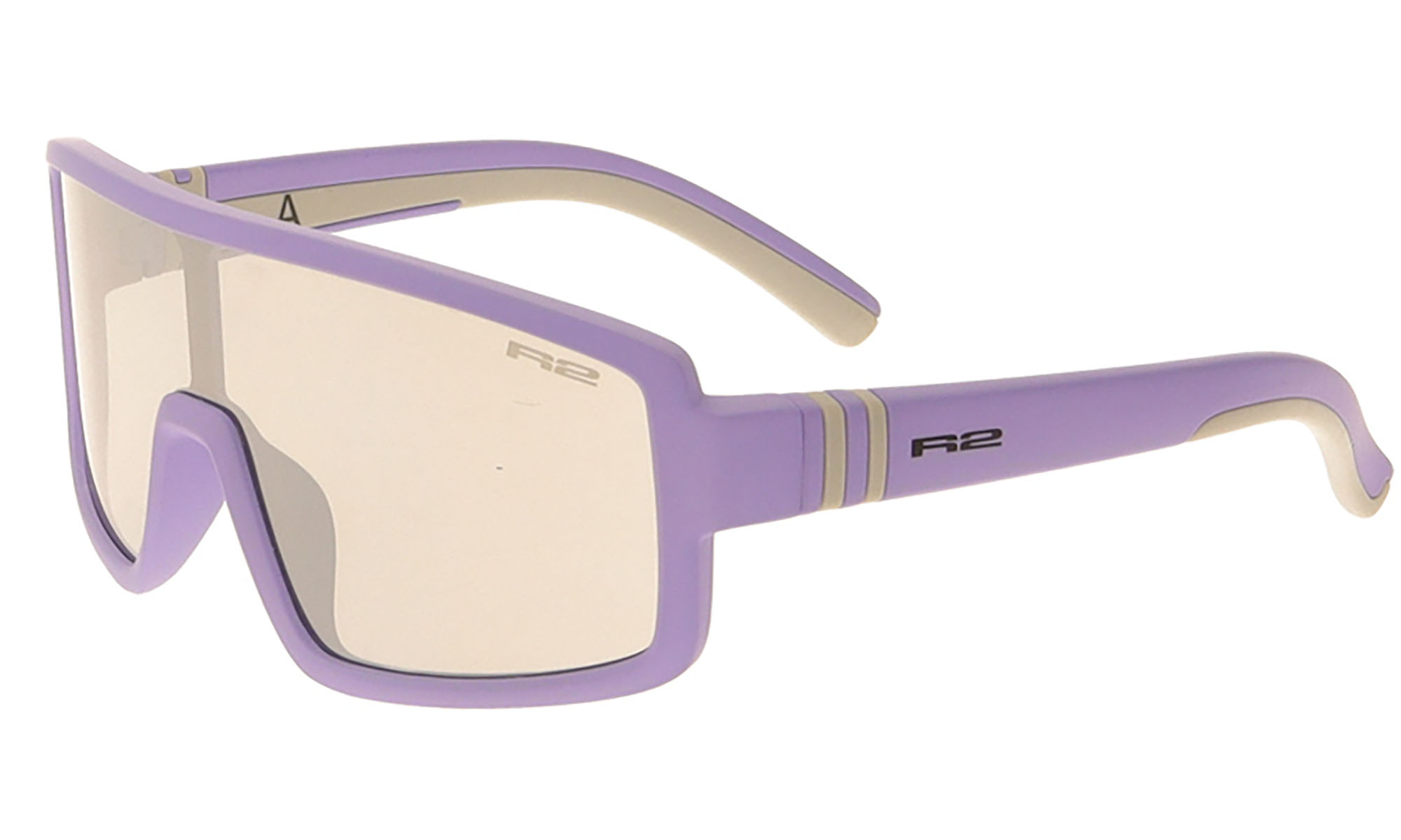 Очки детские R2 INVADER levander (TPEE), линза smoke, покрытие silver mirror, кат. 2 Очки детские R2 INVADER levander (TPEE), линза smoke, покрытие silver mirror, кат. 2