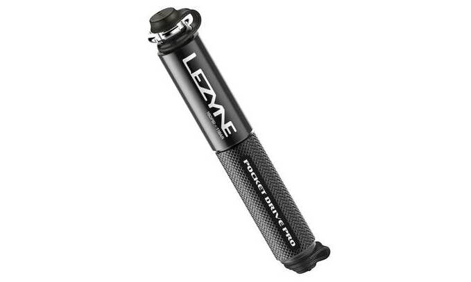 Ручной насос Lezyne Pocket Drive Pro, 160psi, черный матовый
