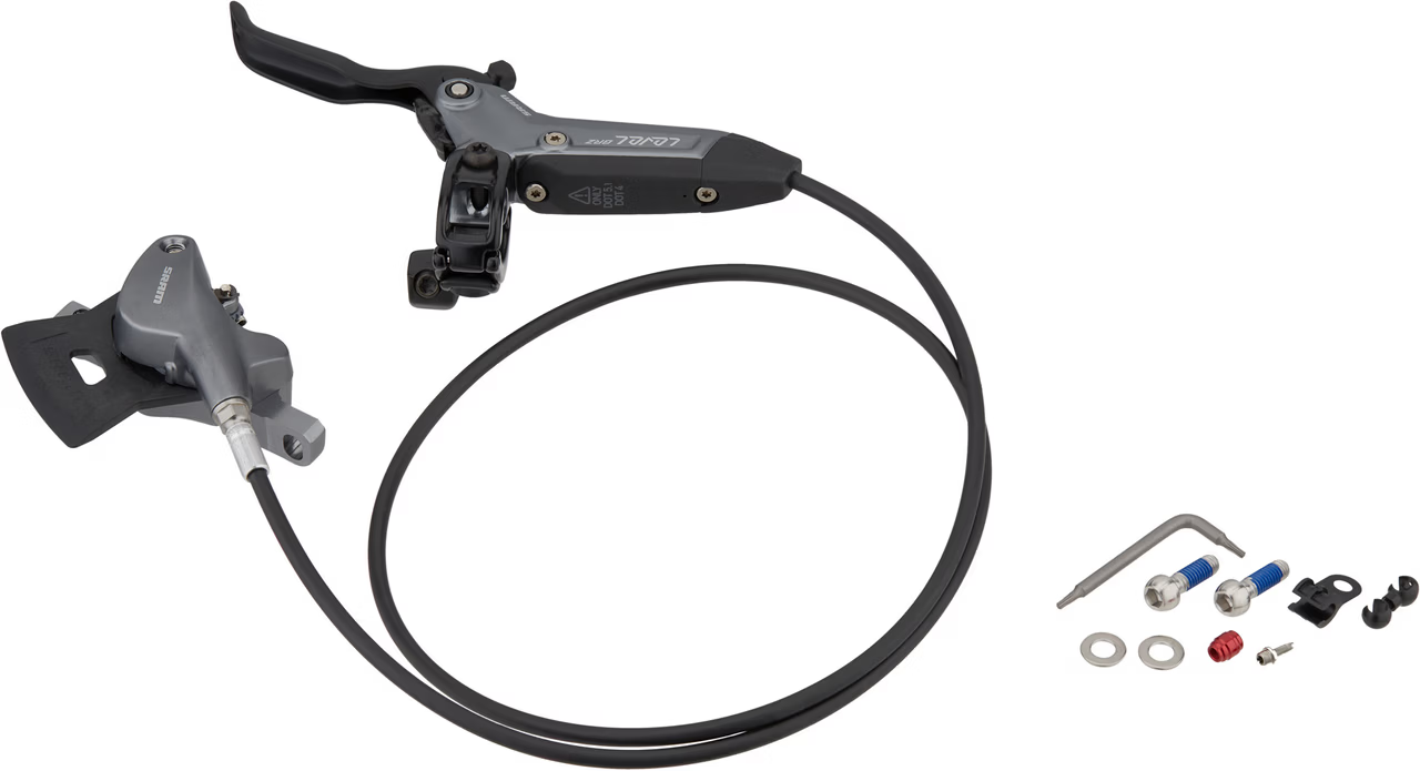 Гальмо дискове SRAM Level Bronze Stealth 2 Piston - Aluminum Lever, Stainless Hardware, Reach Adj, Blast Dark Polar Front 950mm Hose 8