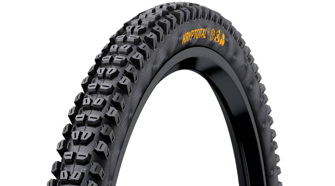 Фотографія Покришка безкамерна Continental Kryptotal-R Enduro Soft 29 x 2.60, складна шкіра, Чорна