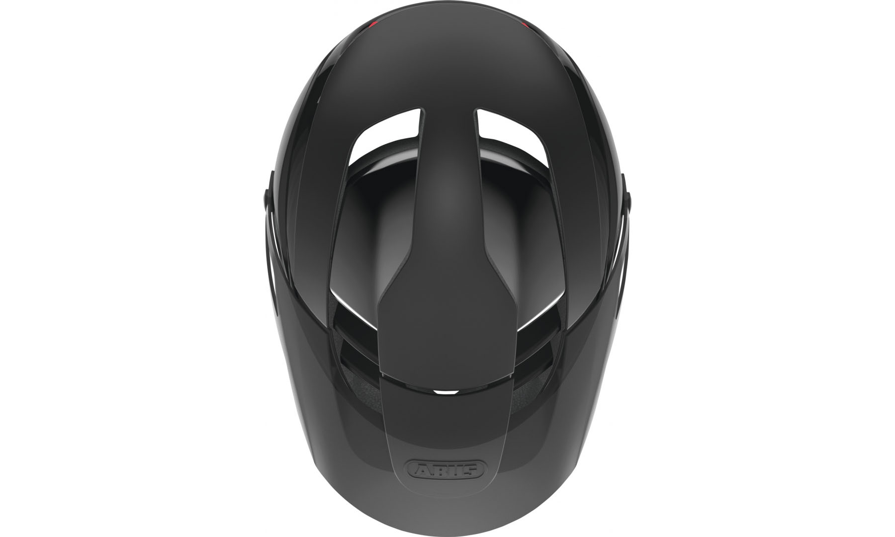 Велошлем спортивный ABUS MONTRAILER QR Velvet Black, размер M (55-58 см), черный 3