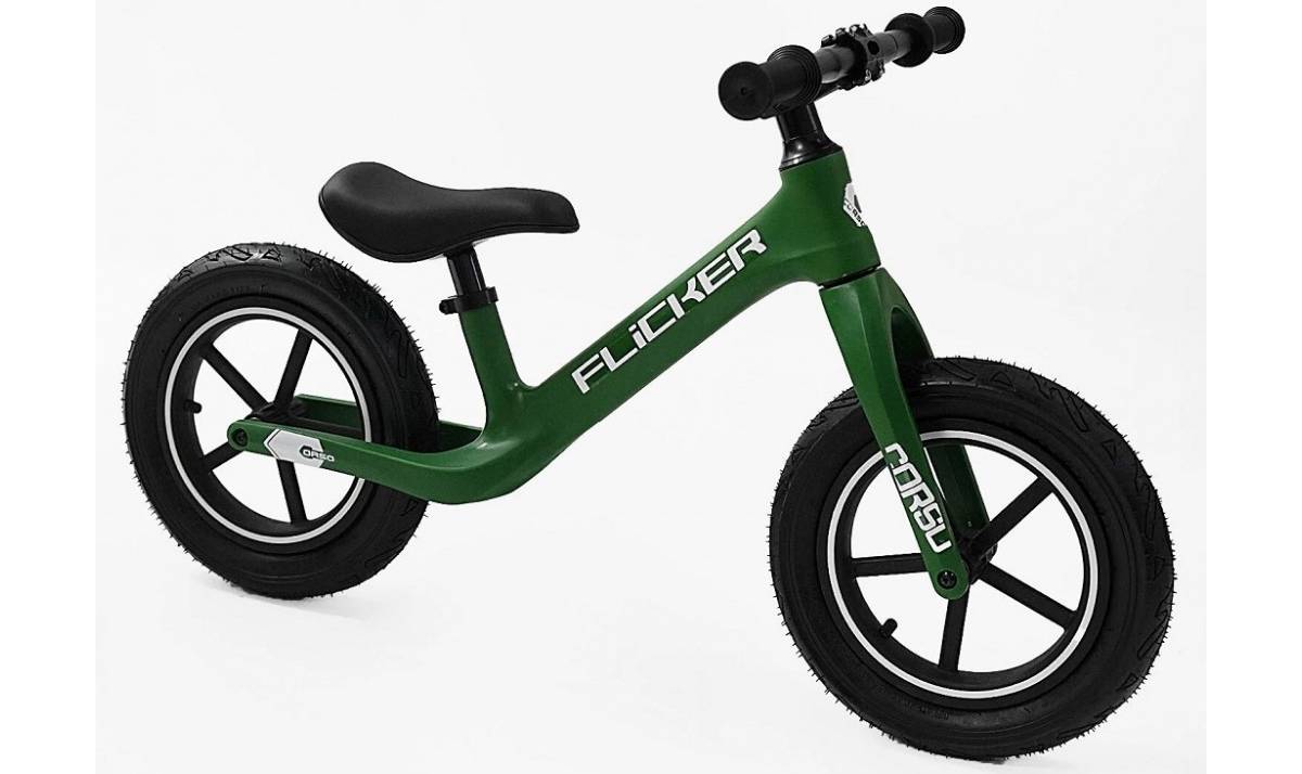 Велобег Corso Flicker 12" зеленый 2
