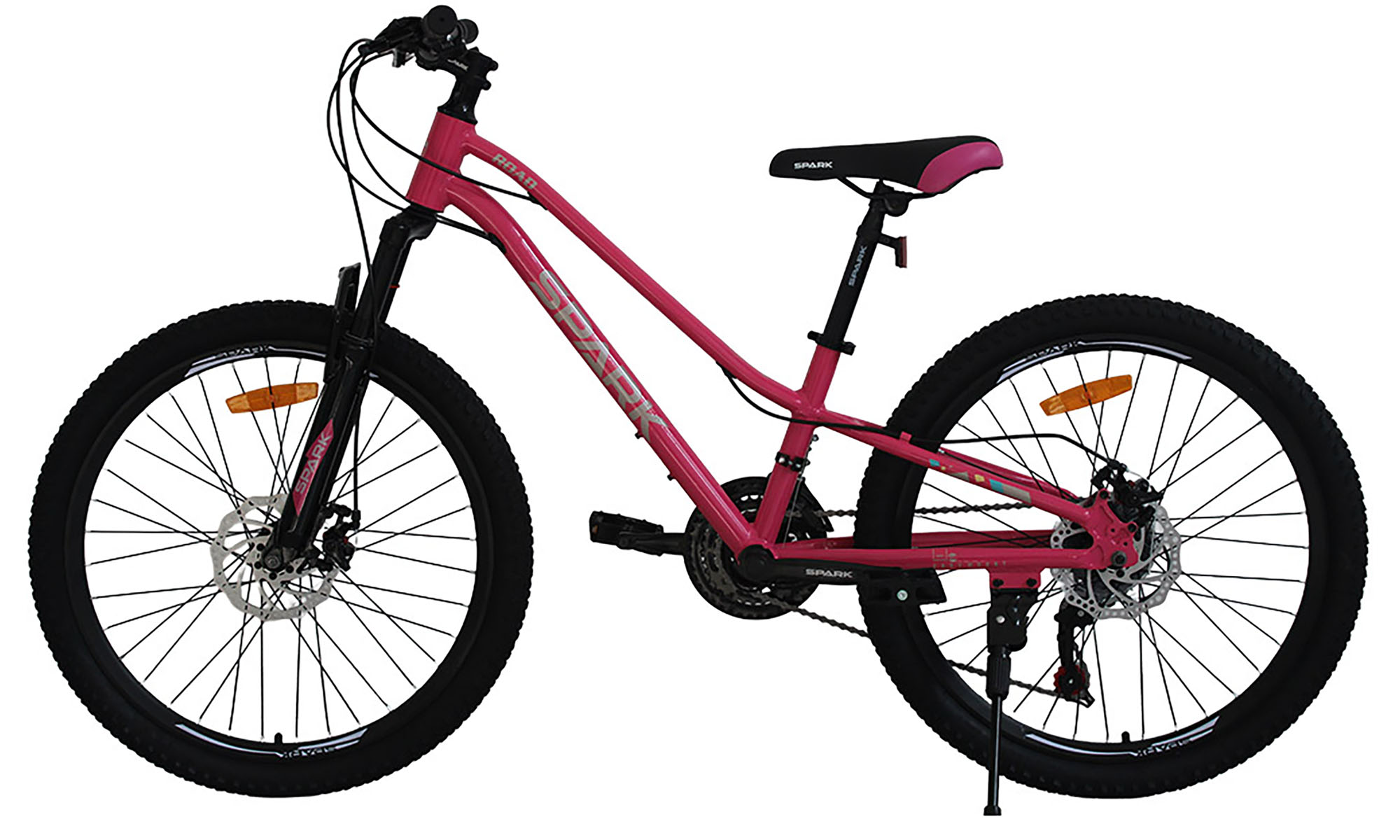 Велосипед SPARK ROAD 24", размер XXS, рама 11", год 2026, малиновый 2 Велосипед SPARK ROAD 24", размер XXS, рама 11", год 2026, малиновый 2