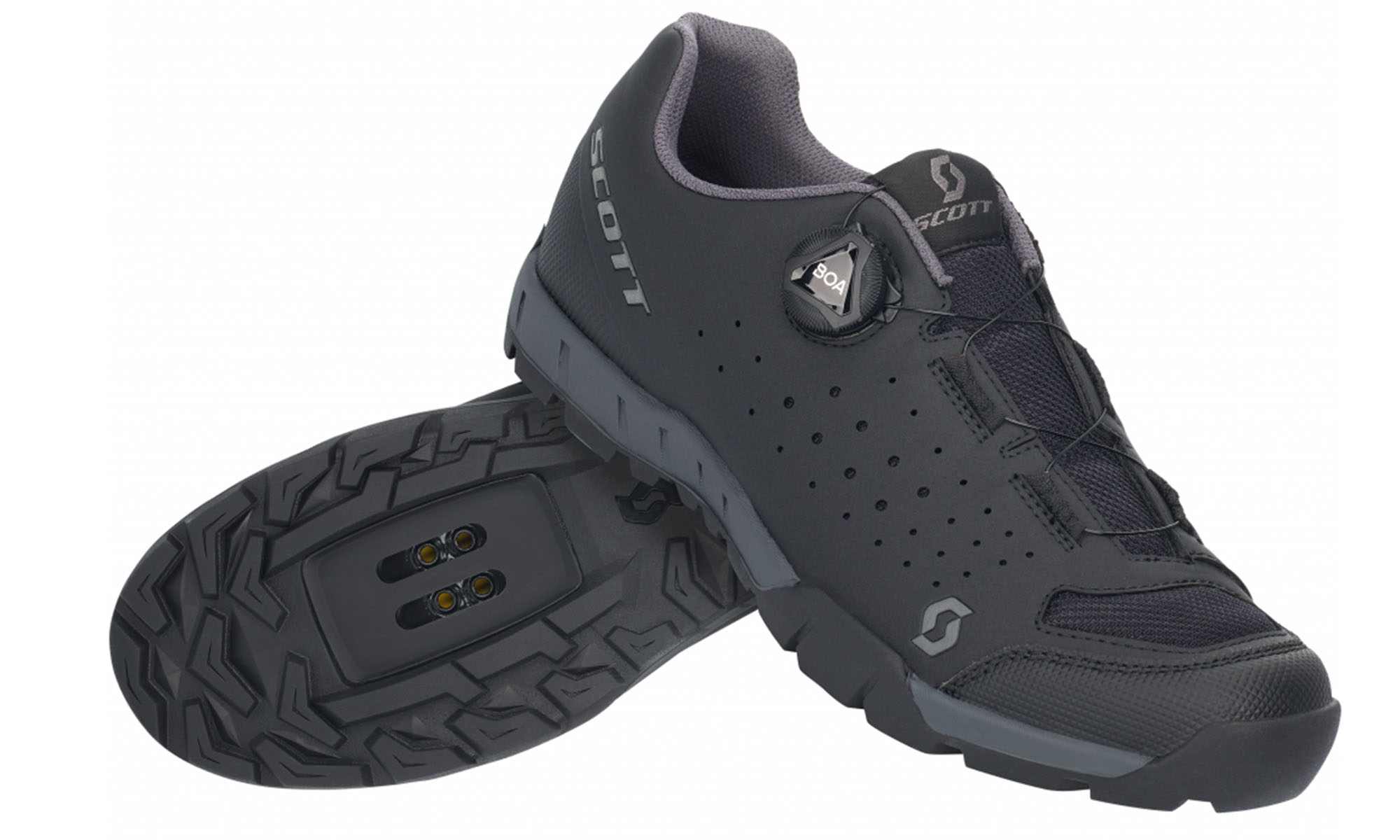 Велотуфли SCOTT FR TRAIL EVO BOA, черный/серый, размер 43.0 2