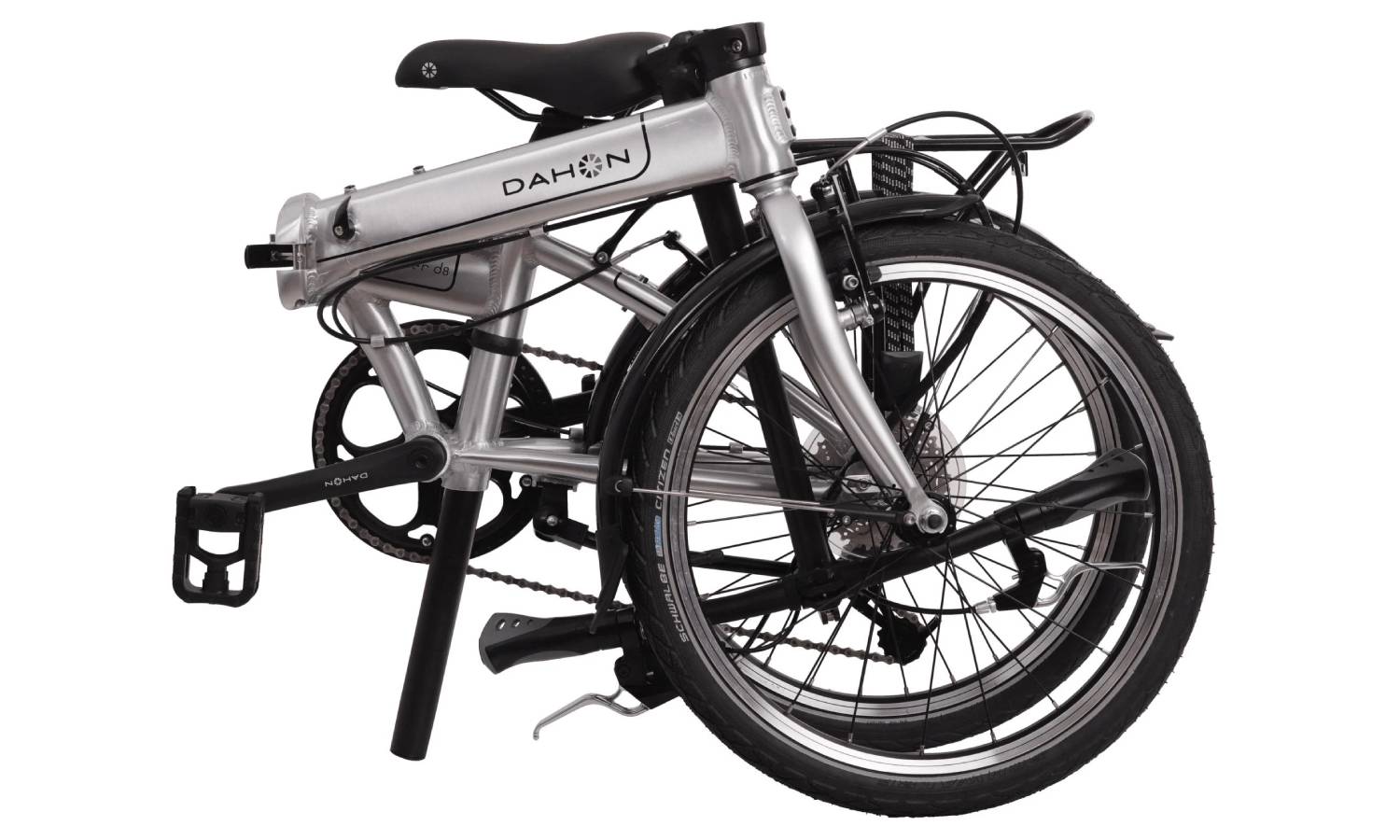 Фотография Складной велосипед Dahon MARINER D8 Brushed aluminum 2