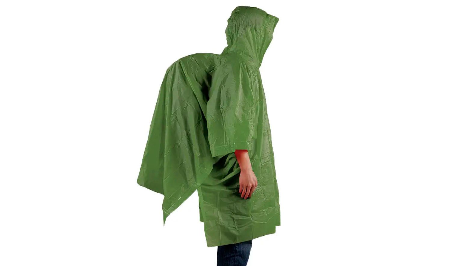 Фотографія Пончо AceCamp Vinyl Rain Poncho green 2