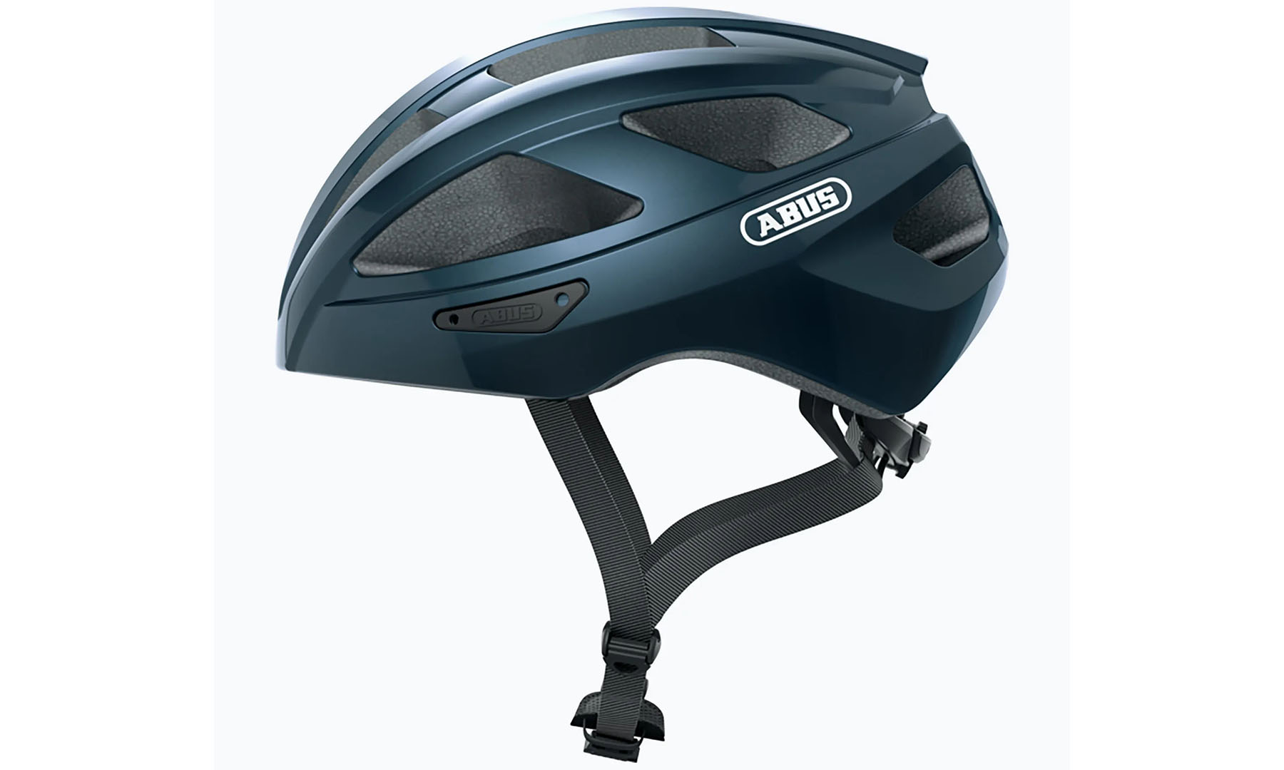 Велошлем спортивный ABUS MACATOR Midnight Blue, размер L (58-62 см), темно-синий 5
