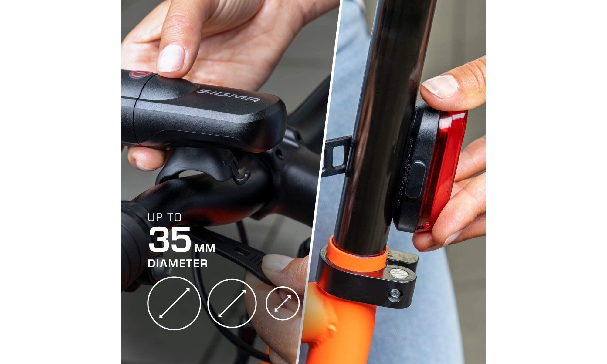КОМПЛЕКТ СВІТЛА SIGMA Aura 30/Curve K-Set Sport 5 КОМПЛЕКТ СВІТЛА SIGMA Aura 30/Curve K-Set Sport 5