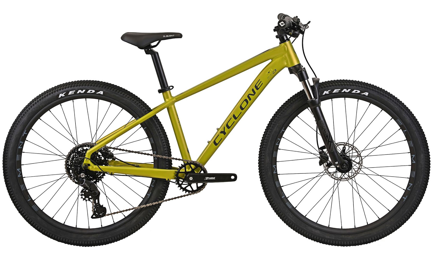 Фотография Велосипед CYCLONE RX 26" размер XS 2025 Салатовый (мат)