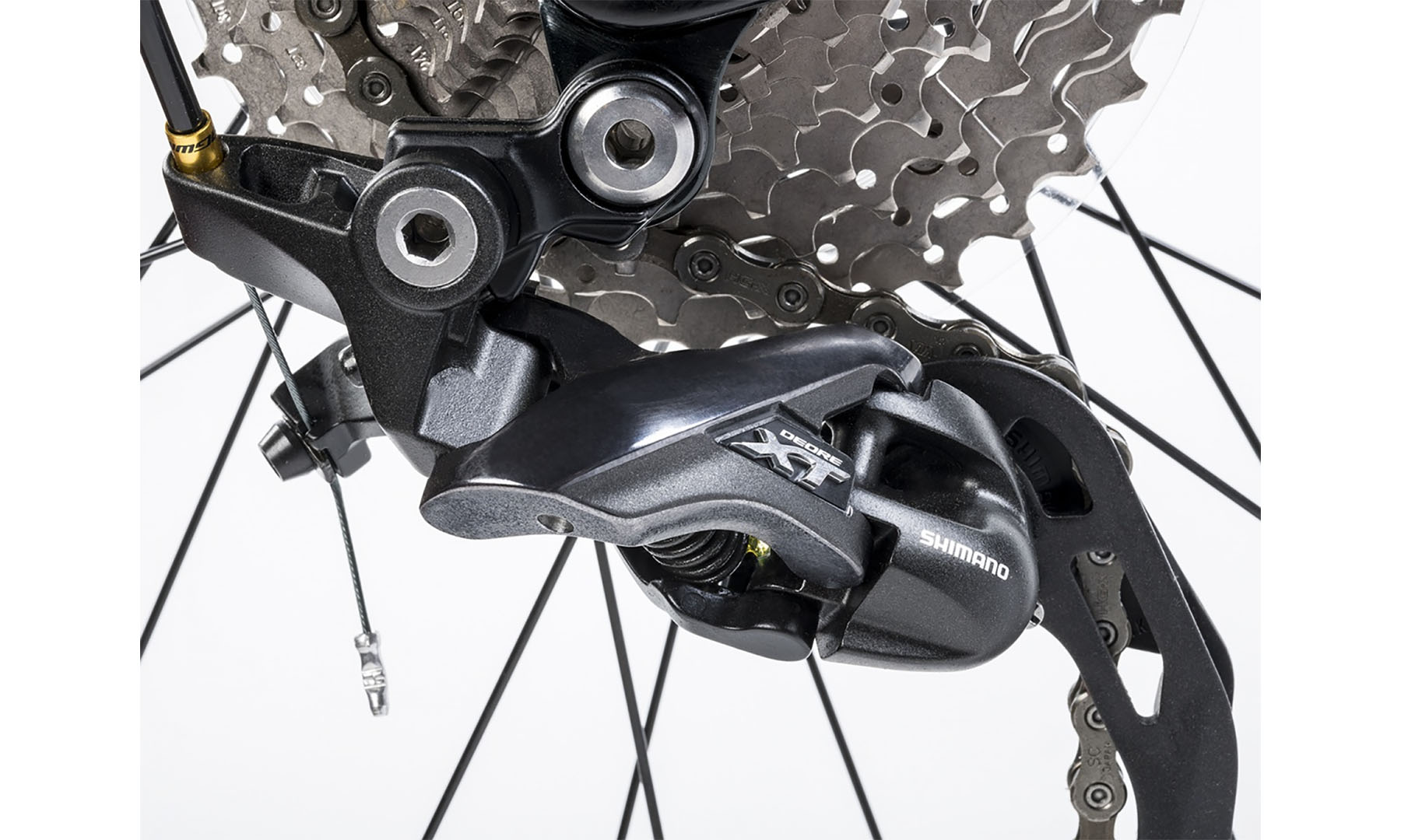 Велосипед AUTHOR Synergy 29", 2024, размер M, рама 18", цвет черный (зеленый) // черный 8