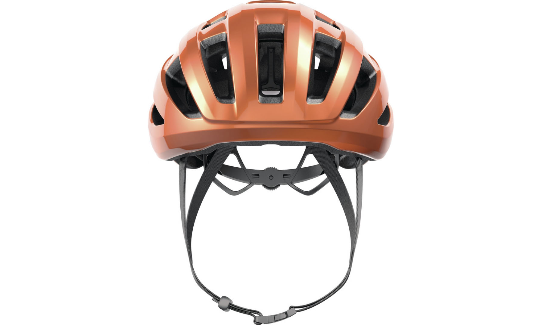 Велошлем спортивный ABUS POWERDOME Goldfish Orange, размер M (54-58 см), оранжевый 4