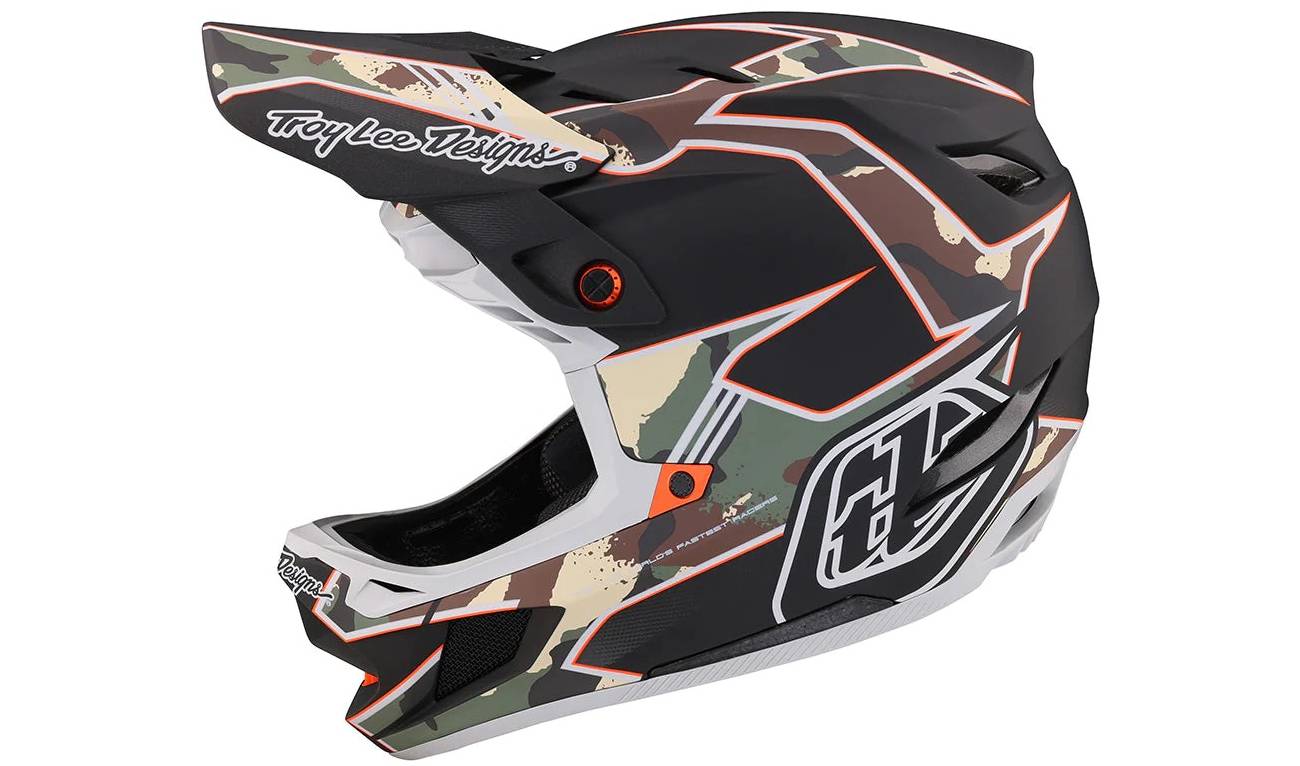 Вело шлем TLD D4 COMPOSITE размер L (56-57 см) Matrix Camo ARMY Green 8