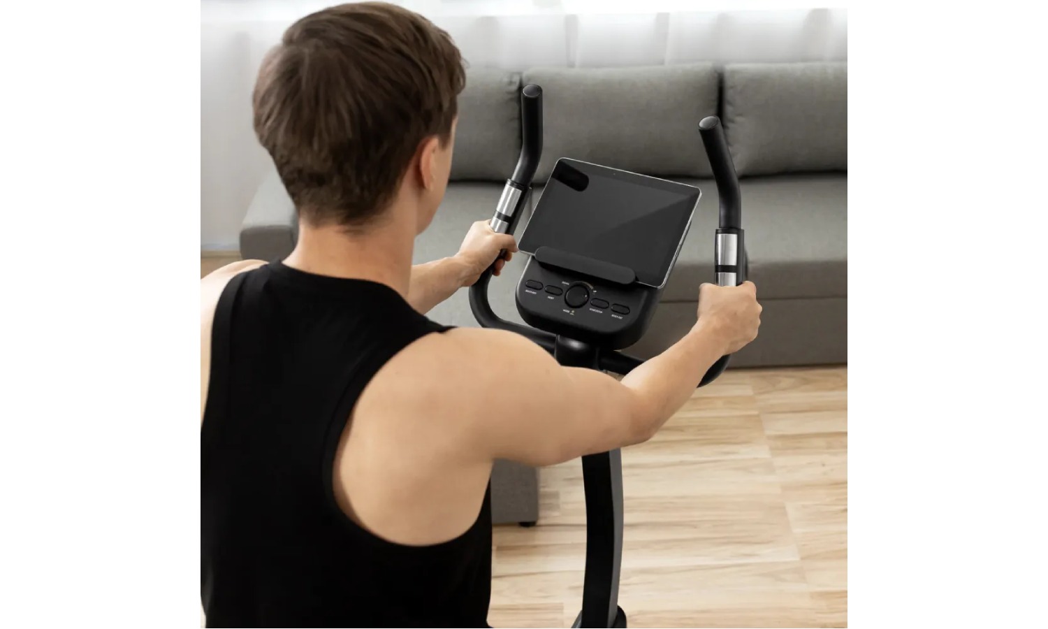 Фотографія Велотренажер Gymtek XB4500 електромагнітний золотий 12