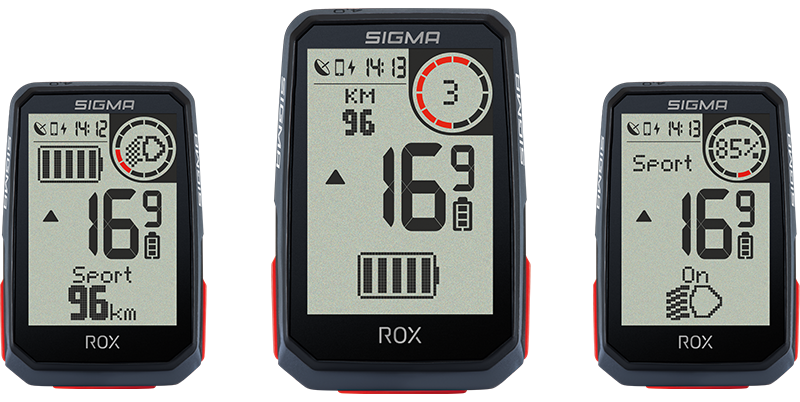 Велокомп'ютер ROX 4.0 HR Sigma Sport Чорний 6