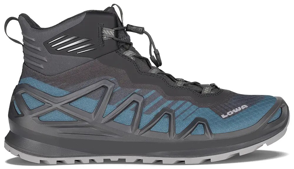 Фотография Ботинки LOWA Merger GTX MID steel blue-anthracite размер 43.5 