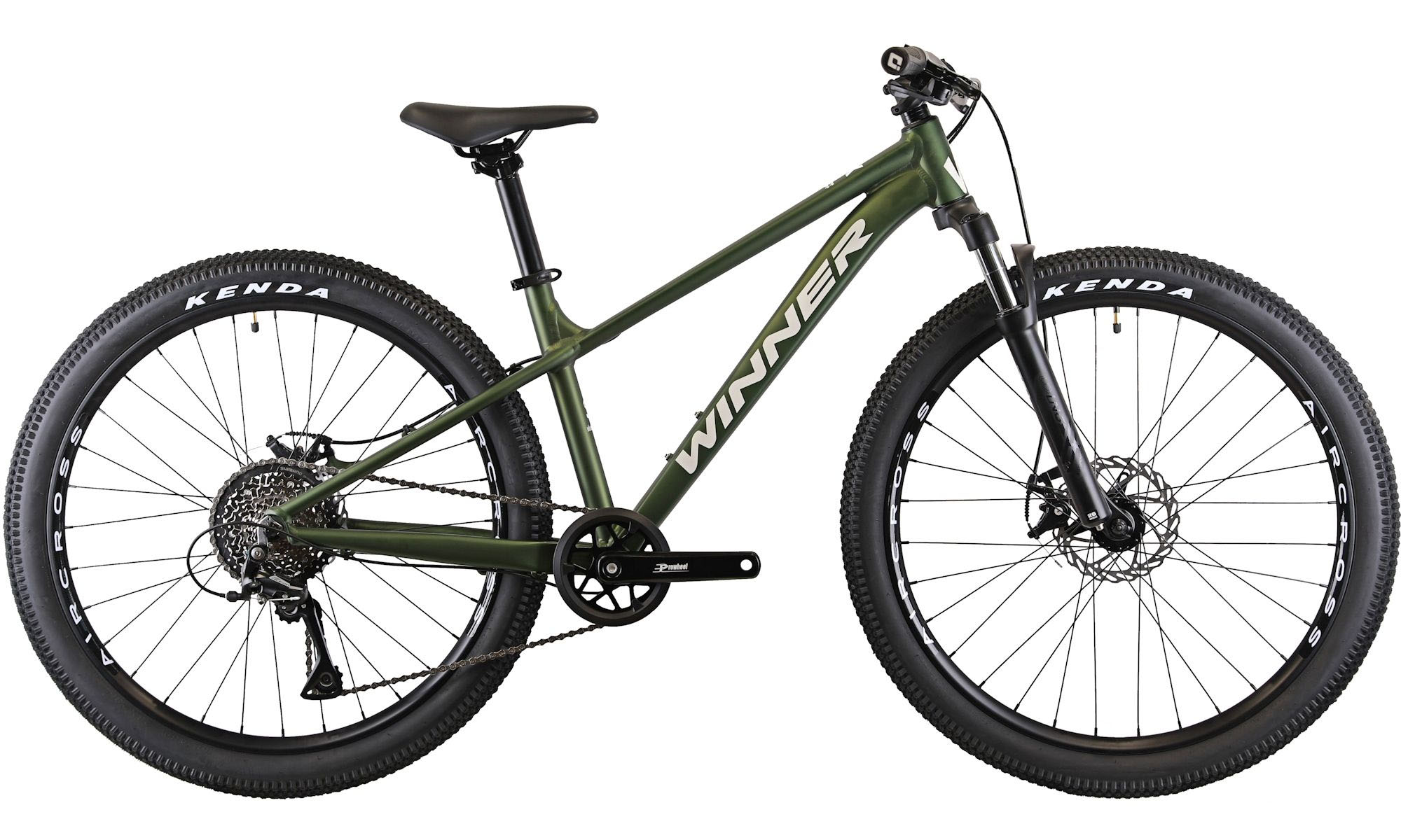 Велосипед WINNER SOLID FX 26", размер S, год 2026, Зеленый матовый Велосипед WINNER SOLID FX 26", размер S, год 2026, Зеленый матовый