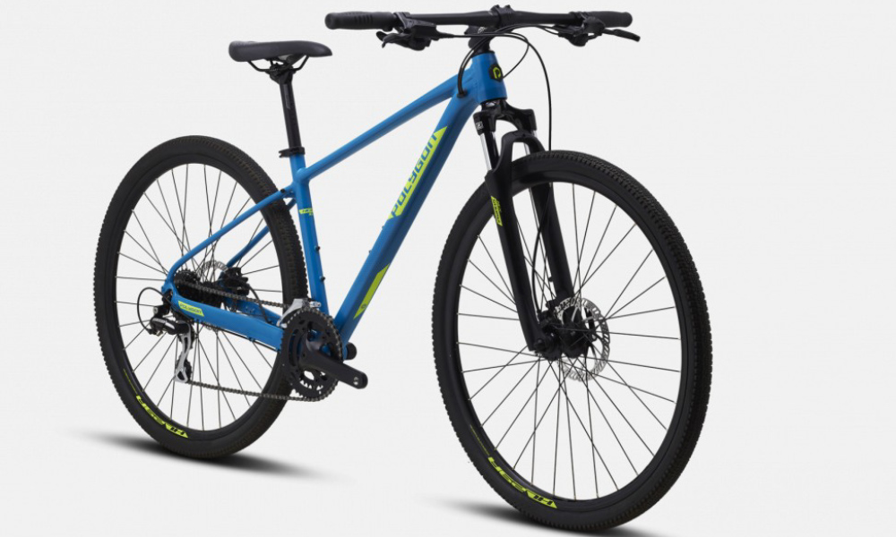 Фотография Велосипед POLYGON HEIST X2 28" размер S 2021 Сине-зеленый 2
