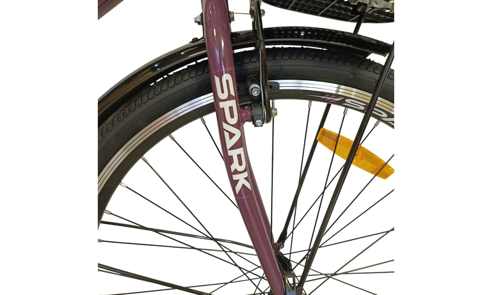 Велосипед SPARK CITY LIRA 26", размер M, рама 17", год 2026, фиолетовый 3 Велосипед SPARK CITY LIRA 26", размер M, рама 17", год 2026, фиолетовый 3